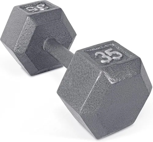Vista 14 de CAP Barbell Mancuerna hexagonal de hierro fundido Múltiples opciones