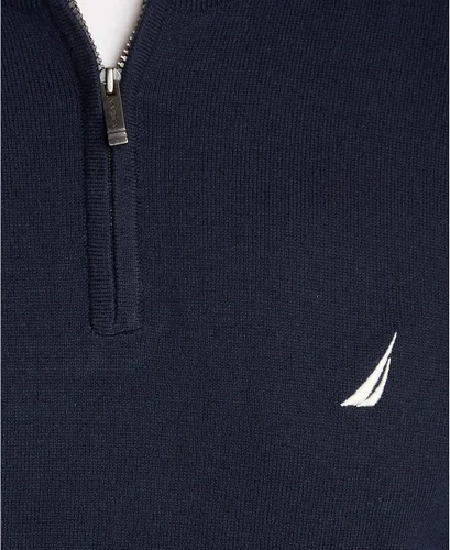 Vista 5 de Nautica Navtech - Suéter con cremallera de un cuarto para hombre