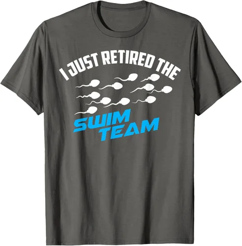 Vista 14 de Lindo Vasectomía I Just Retired The Swim Team Shirt Divertido regalo