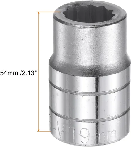 Vista 2 de HARFINGTON 0.748 in 12 puntos Zócalo poco profundo 3/4" Drive estándar métrico CR-V