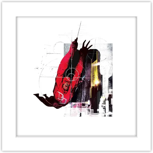 Vista 10 de Trends International Gallery Pops Marvel Comics Daredevil - Póster de pared gráfico de guardián, 12.00 x 12.00 pulgadas, versión de marco negro
