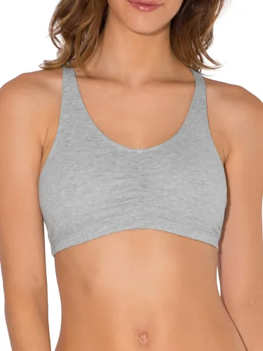 Vista 5 de Fruit of the Loom - Brasier deportivo ajustable con frente drapeado y espalda cruzada, para mujer