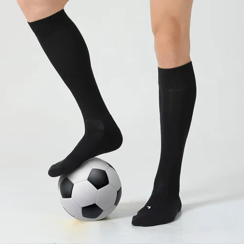 Vista 6 de Paquete de 2 3 calcetines de béisbol de fútbol y sóftbol para jóvenes y adultos, calcetines multideportivos