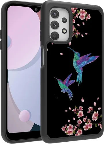 Vista 12 de Funda diseñada para Samsung Galaxy A32 (6.5"), funda duradera para teléfono con diseño de mármol abstracto firmado para Galaxy A32 5G, resistente