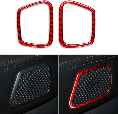 Vista 31 de Adhesivo decorativo de fibra de carbono suave para el interior del automóvil, velocímetro de control central, compatible con Nissan 370Z Z34 2019