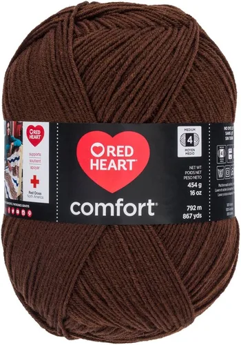 Vista 13 de RED HEART Hilo Comfort Shimmers, ópalo blanco