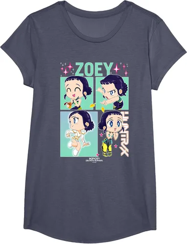 Vista 14 de Kpop Demon Hunters Zoey Camiseta Oficialmente Autorizada