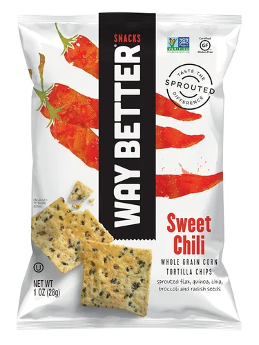 Vista 17 de Way Better Snacks Chips de tortilla, batata, 5.5 onzas