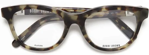 Vista 2 de Bobbi Brown The Dalton - Lentes de diseñador para mujer, con bisagras flexibles, auténticas y contemporáneas para adultos (51-18-135, caqui)