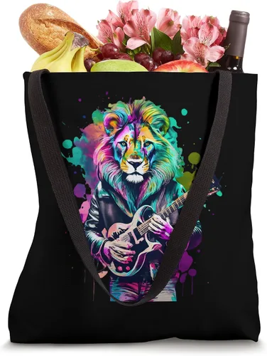 Vista 4 de King of the Air Guitar Legends Tote Bag