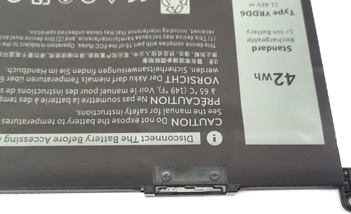 Vista 8 de YRDD6 VM732 1VX1H Batería para Dell Inspiron 14 5480 5482 5485 5493 15 3501 3583 3584 3493 3593 5585 5590 5593 5481/5481/5488 2/549 1 5591 7586 3310