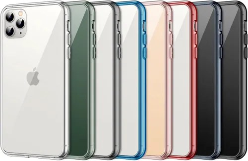 Vista 3 de JETech Funda para iPhone 11 Pro Max, antiamarilleo, color negro