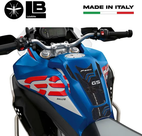 Vista 4 de labelbike - Adhesivo 3D para motocicleta, protección y decoración para depósito de combustible en resina compatible con BMW F850 GS Adventure