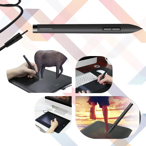 Vista 4 de HUION Cable de carga Gráficos Dibujo Tablet Pluma recargable P80-3.28 pies (3.3 ft) Solo compatible con PEN80, PC33, PE150, PE330, PF150, 3.28 pies