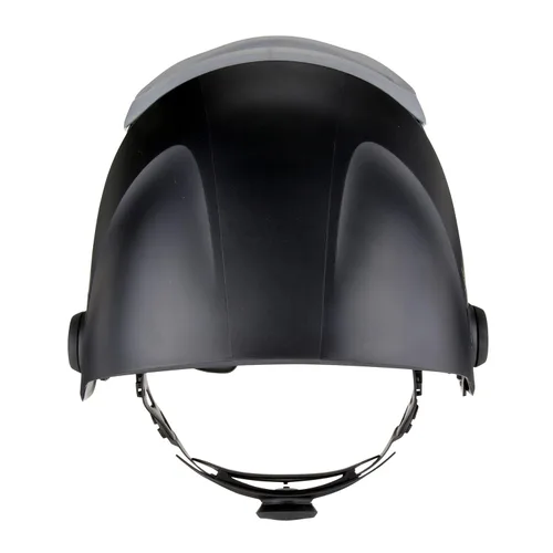 Vista 3 de Casco 3 M Speedglas 9100, seguridad para soldar 06-0300–51SW, estuche de repuestos con ventanas laterales, diadema y panel frontal plateado