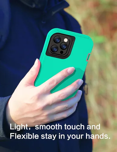 Vista 3 de MXX Funda compatible con iPhone 13 Pro Max, 3 capas súper protectoras, cuerpo resistente, resistente a golpes y polvo, diseñada para Apple 13 Pro
