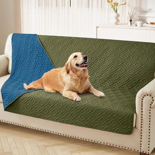 Vista 47 de hyha Manta impermeable para perros, funda suave para cama de perro, mantas para mascotas, funda impermeable para sofá y sillón para perros lavable