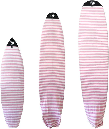 Vista 11 de Funda de calcetín para tabla de surf y funda para tabla de paddleboard Surf Squared - Bolsa protectora elástica ligera para tabla de surf