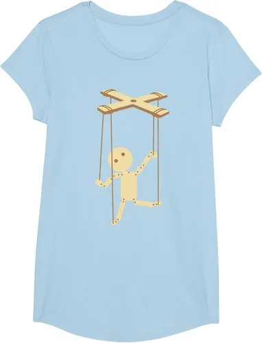 Vista 21 de Puppeteering - Camiseta de marionetas Ventrílocuo de tiriteros, Negro, S