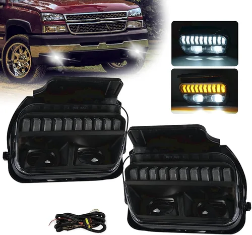 Vista 53 de Shocklight Luces antiniebla LED de repuesto para Dodge Ram 1500 2009-2012, Dodge Ram 2500 3500 2010-2018 Lámparas antiniebla izquierda y derecha