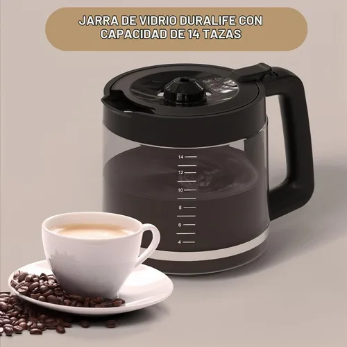 Vista 5 de 14 tazas DCM201 cafetera de repuesto compatible con Ninja DCM201, DCM201CP, DCM201BK programable XL 14 tazas PRO cafetera