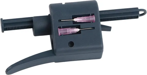 Vista 7 de Extrusora de pasta de soldadura K2208 con boquillas de 0.051 in, dispensador de pegamento de flujo de soldadura semiautomático portátil