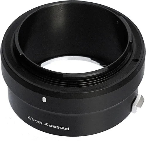 Vista 5 de Fotasy Adaptador de Lente Nikkor Montura F a Montura Z, Adaptador de Montura FTZ, Adaptador Nikkor F Z, Adaptador F a Z, Compatible con Cámara Sin
