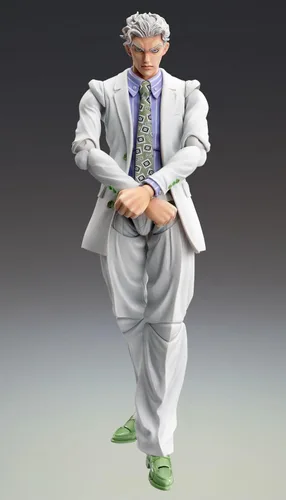 Vista 2 de La extraña aventura de Medicos JoJo: Parte 4 - El diamante es irrompible: Estatua de acción estatua de Yoshikage Kira Super Action