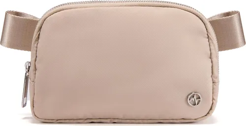 Vista 32 de Bolsa de Cinturón Pander para Mujeres, Riñoneras de Moda, Bolsas Cruzadas, Bolsa de Cinturón con Correa Ajustable, Negro, Talla única, Sólido