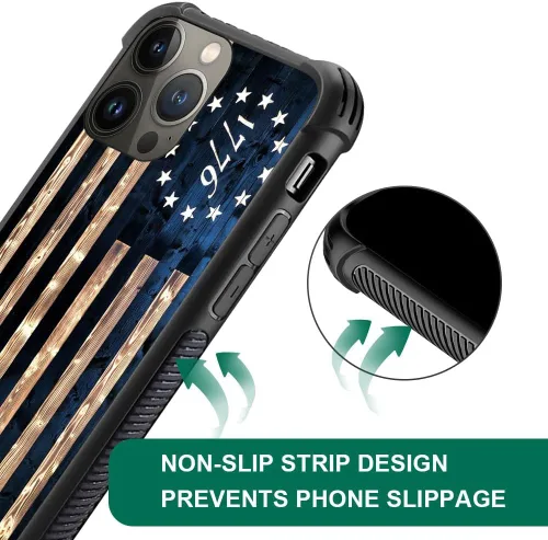 Vista 4 de DAIZAG Funda compatible con iPhone 15, protección completa, a prueba de golpes, antiarañazos, funda de poliuretano termoplástico para hombre