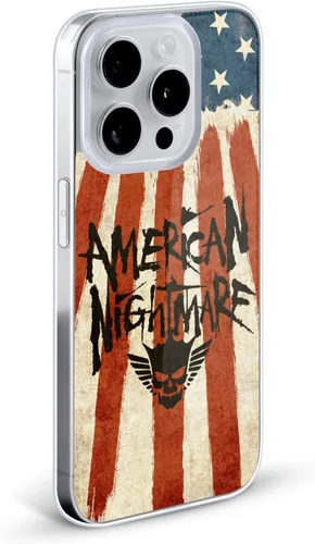 Vista 2 de Head Case Designs Funda de gel suave con licencia oficial de la WWE American Nightmare Flag Cody Rhodes Graphics compatible con Apple iPhone 7