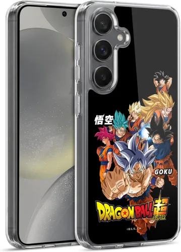 Vista 233 de Head Case Designs Funda de gel con licencia oficial de Dragon Ball Super Group Future Trunks Arc Characters [protección de grado militar] compatible