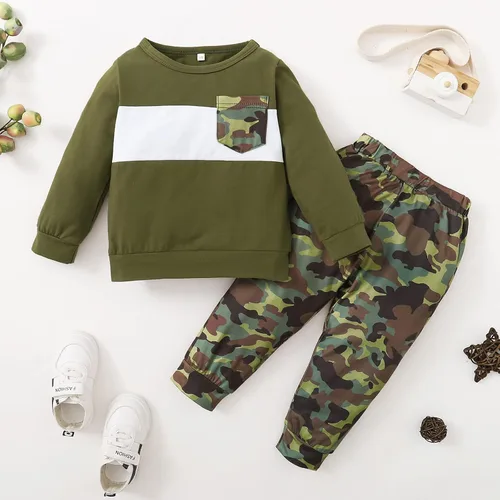 Vista 5 de Danna Belle Conjunto de ropa de verano de algodón para bebés y niños