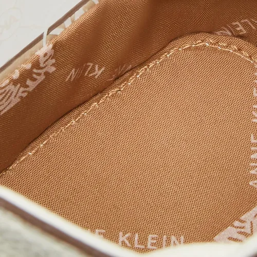 Vista 3 de Anne Klein Bandolera cruzada con logotipo de anillo