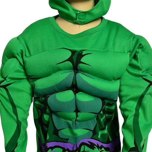 Vista 4 de Lito Angels Disfraz de superhéroe increíble para niños pequeños, disfraz de Halloween para fiesta, talla 2T-8
