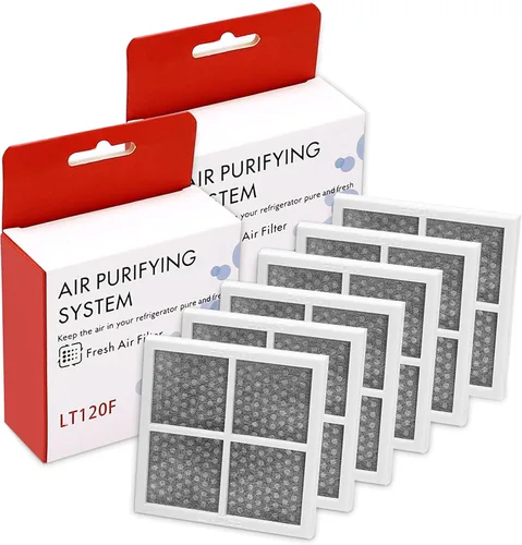 Vista 8 de LT120F Filtro de aire de repuesto para refrigerador LG LT120F Kenmore Elite 46-9918 469918 9918 9918 reemplaza ADQ73214402 ADQ73214403 ADQ73214404-3