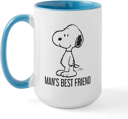 Vista 157 de CafePress SNOOPY Joe Cool - Taza de café de cerámica (15.0 fl oz)