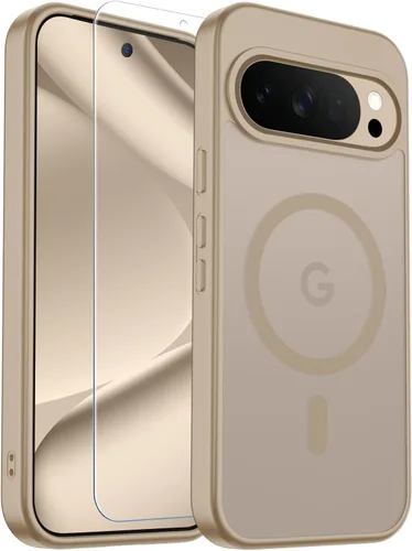 Vista 187 de SUPFINE Funda magnética para Google Pixel 10 Pro XL con protector de pantalla (imanes integrados) (protección contra caídas de grado militar)