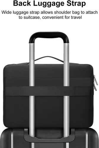 Vista 7 de MOSISO Funda compatible con MacBook Air de 13 pulgadas A1369 A1466, versión anterior 2010-2017, funda rígida de plástico y funda protectora 360