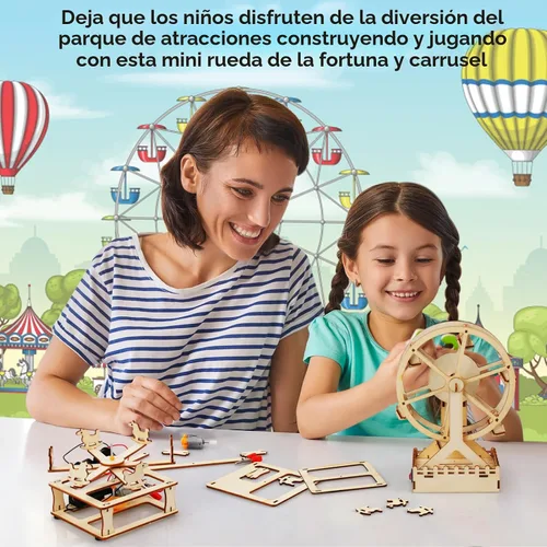 Vista 4 de Poraxy Kits STEM 4 en 1 para niños de 8 a 10 años, kits de ciencia proyectos de construcción para niños, juguetes STEM para niños y niñas de 8 a 13