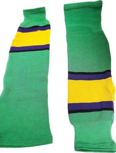 Vista 3 de My Party Shirt Calcetines de hockey sobre hielo Green Ducks (par)