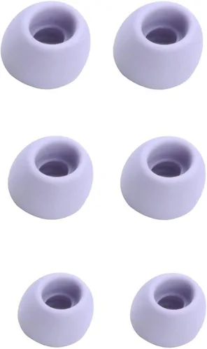 Vista 5 de JNSA Reemplazo de silicona para auriculares Galaxy Buds Pro, S/M/L 3 tamaños 3 pares, cabe en la funda, auriculares geles para oídos, color negro