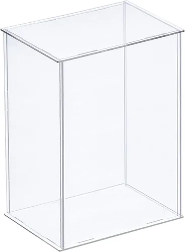 Vista 16 de MECCANIXITY Caja plástica de acrílico de la vitrina clara monta el escaparate a prueba de polvo 6.3x4.3x6.1 pulgadas para artículos coleccionables