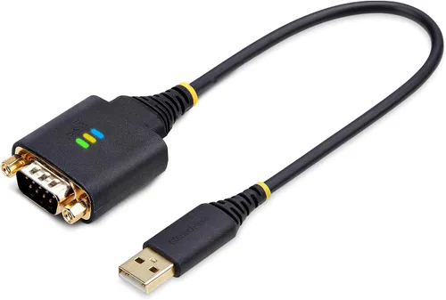 Vista 8 de StarTech Cable adaptador USB a serie de 11.8 in (1P1FFC-serie USB)