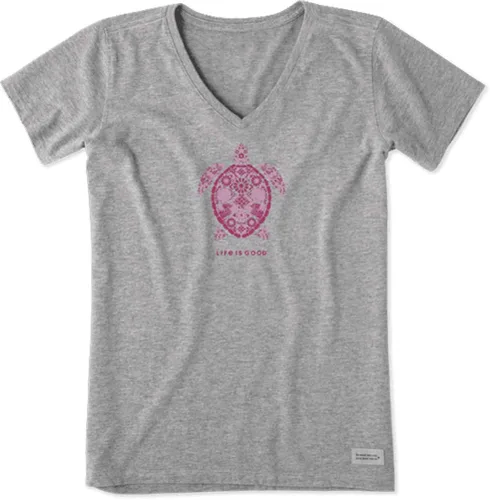 Vista 3 de Life is Good Women's Turtle Mosaic