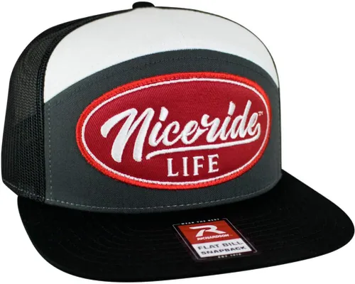 Vista 3 de Gorra de camionero Snapback con 7 paneles