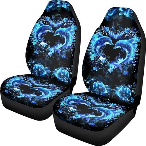 Vista 10 de Talayituse - Funda de asiento de coche con estampado de salpicaduras de pintura de la bandera americana, funda de asiento de cubo para vehículo, 4