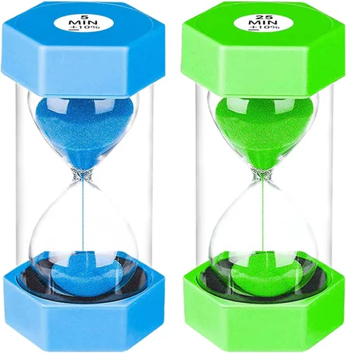 Vista 12 de Reloj de arena de 1 minuto,Reloj de arena colorido 1 minuto,Pequeño reloj de arena azul un minuto,Reloj de arena de plástico para niños