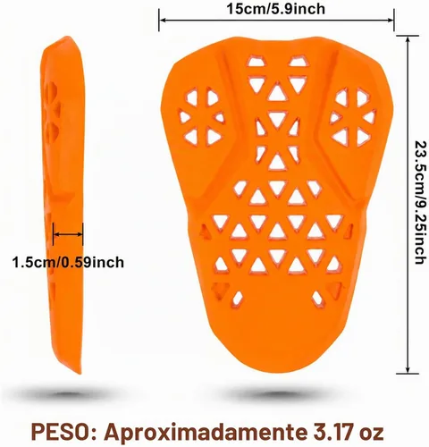 Vista 2 de PSLER CE Level 2 Hip Motorcycle Armor,CE Level 2 Armor Jacket Pads Inserts