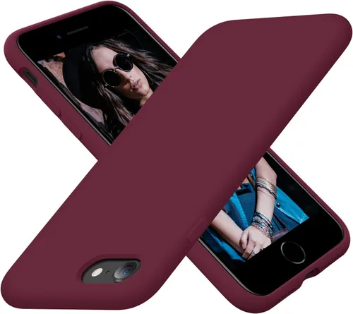 Vista 21 de Cordking Funda diseñada para iPhone SE 2022/2020, diseñada para iPhone 7 y 8, funda ultradelgada de silicona a prueba de golpes